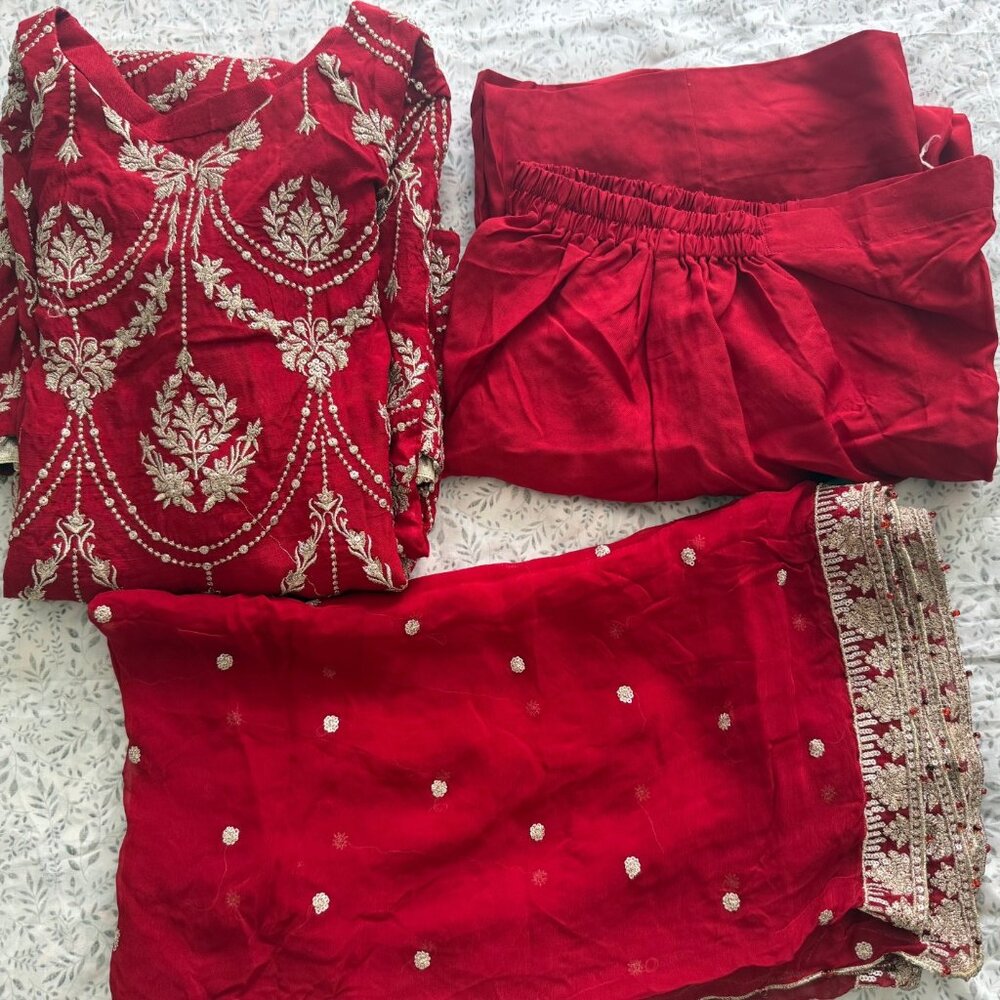 Pakistani Indian Shalwar Kameez Punjabi suit(NEW)